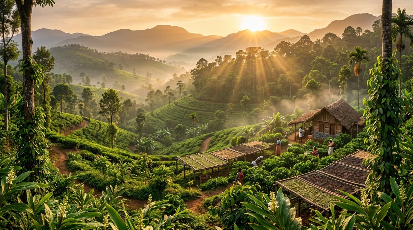 Misty Spice Terroir of Western Ghats Kerala