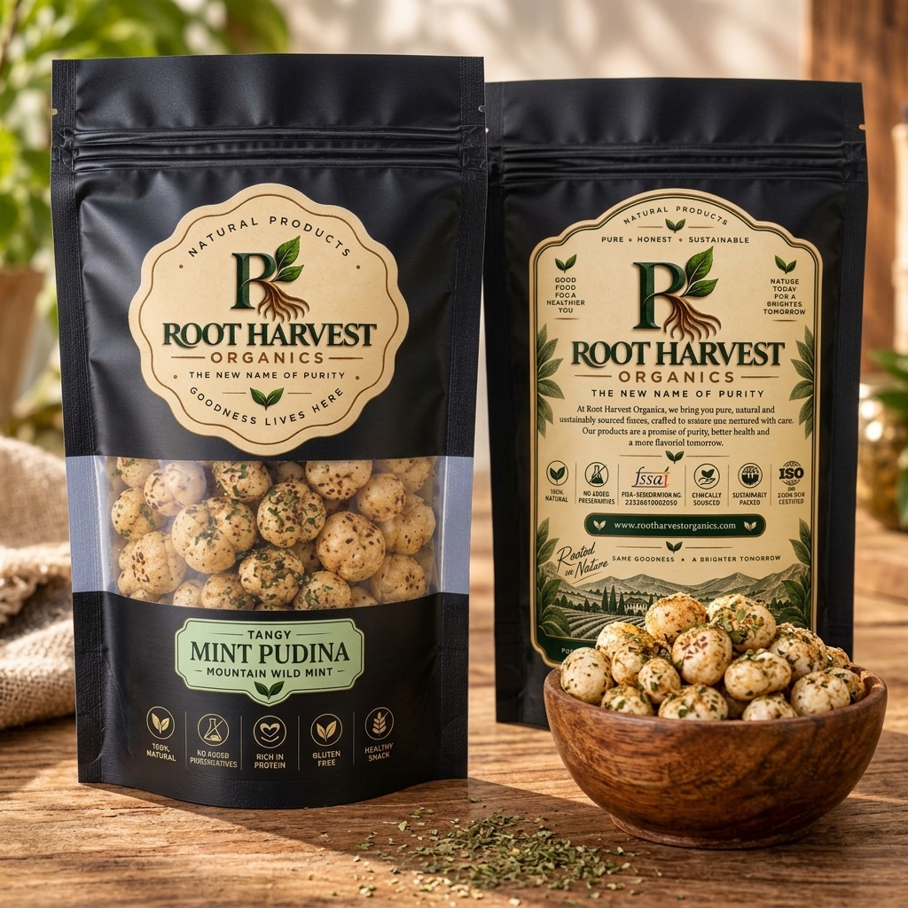 Tangy Mountain Mint Pudina Makhana