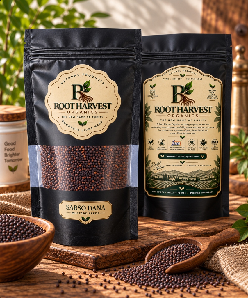 Organic Sarso Dana (Mustard Seeds)
